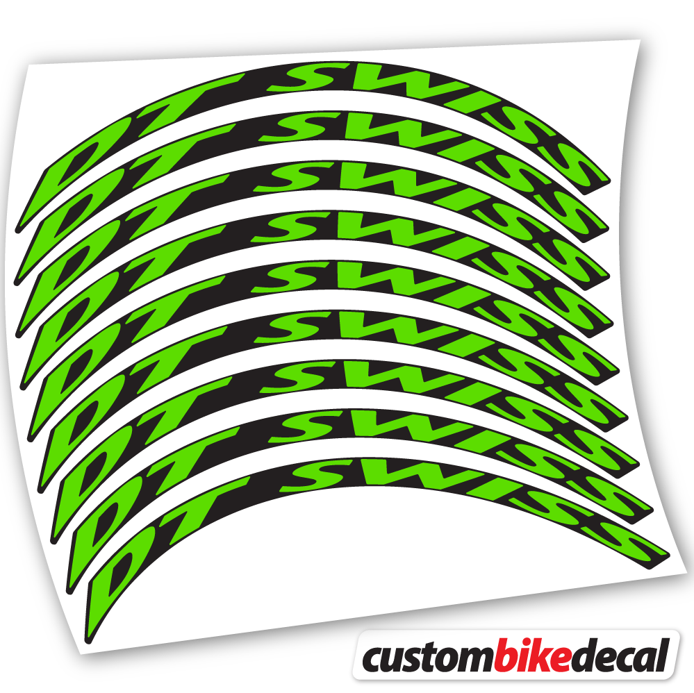 Decal DT Swiss, Mountain Wheel Bikes Sticker vinyl
