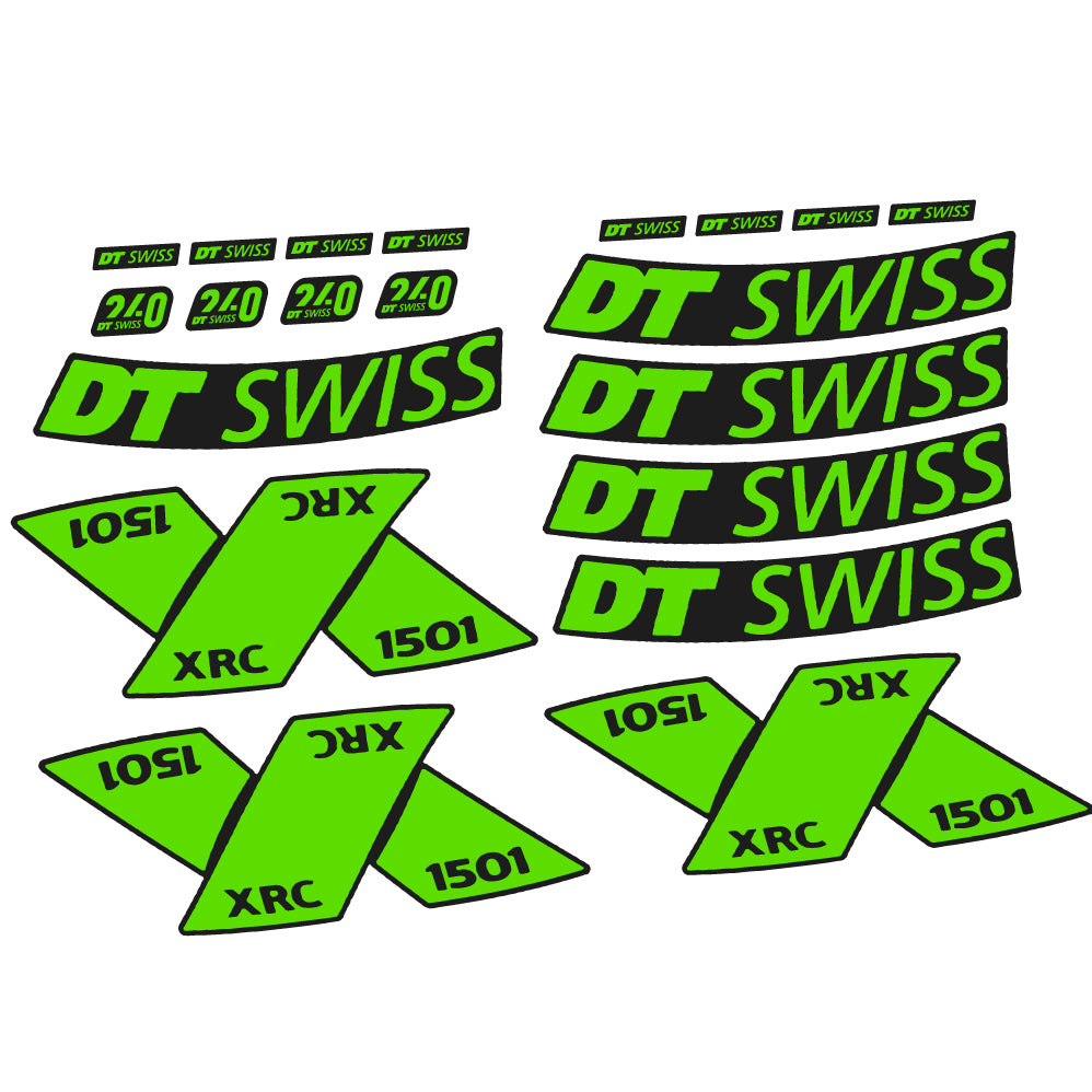 Decal DT Swiss XRC 1501 Spline 2022, MTB Wheel 29, Sticker Vinyl