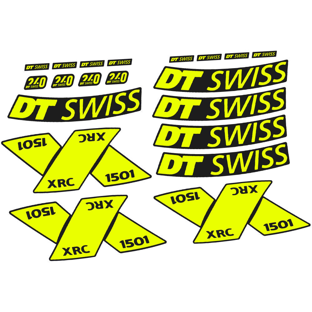 Decal DT Swiss XRC 1501 Spline 2022, MTB Wheel 29, Sticker Vinyl