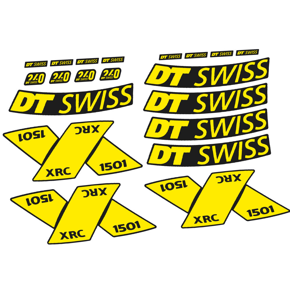 Decal DT Swiss XRC 1501 Spline 2022, MTB Wheel 29, Sticker Vinyl