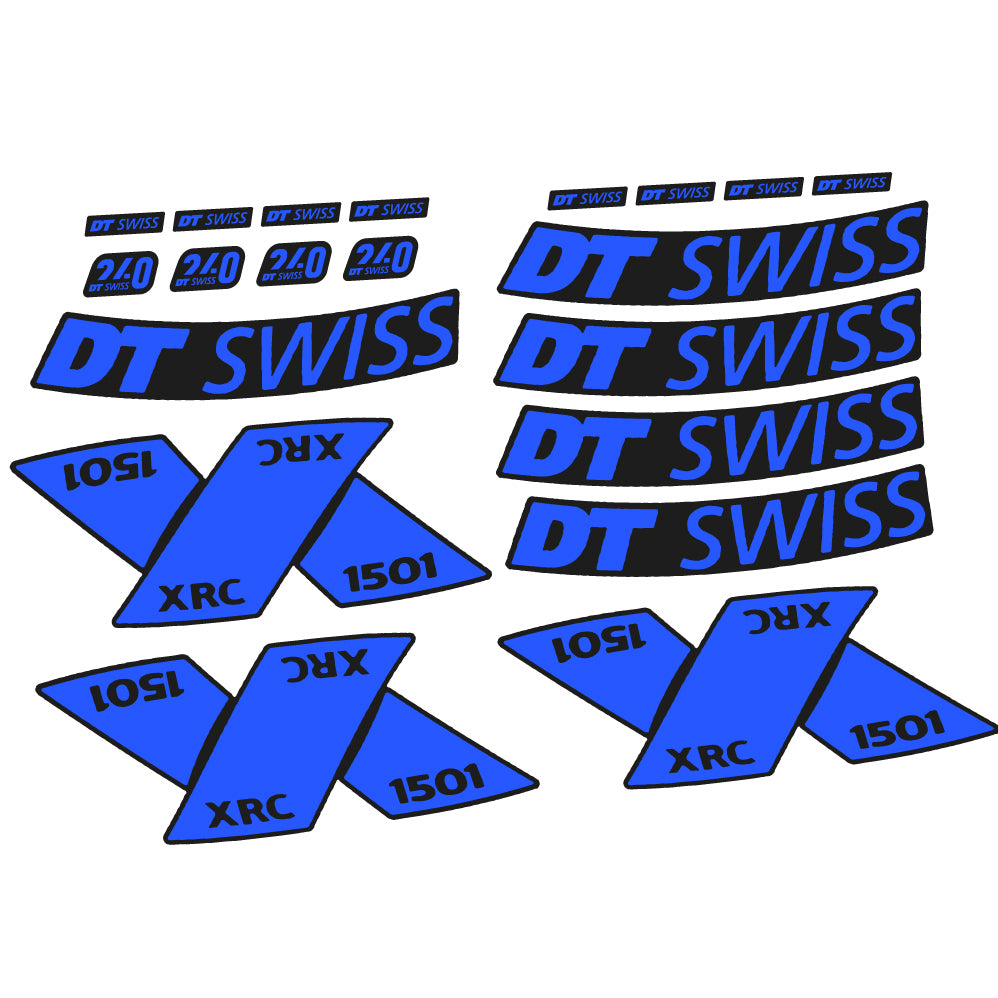 Decal DT Swiss XRC 1501 Spline 2022, MTB Wheel 29, Sticker Vinyl