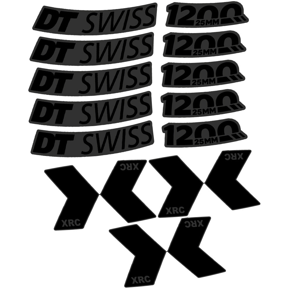 Aufkleber DT Swiss XRC 1200 Spline 25mm 2020, Mountain Wheel, Sticker Vinyl