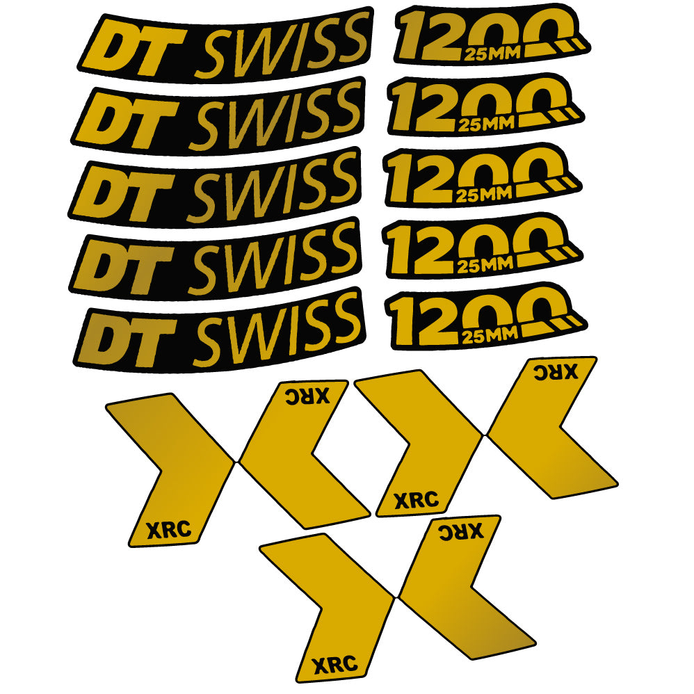 Aufkleber DT Swiss XRC 1200 Spline 25mm 2020, Mountain Wheel, Sticker Vinyl