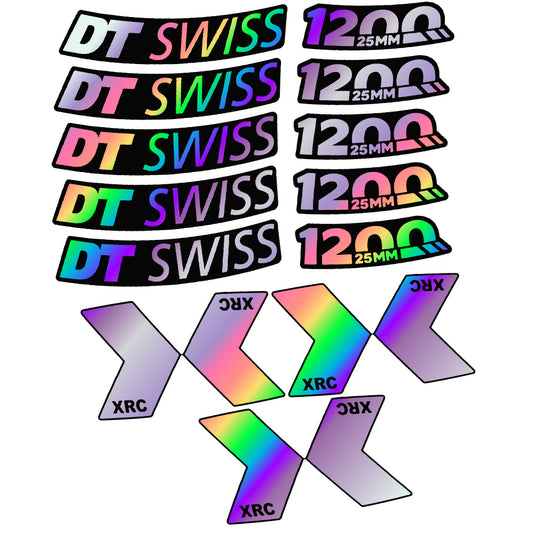 Decal DT Swiss XRC 1200 Spline 25mm 2020, Mountain Wheel, Sticker Vinyl