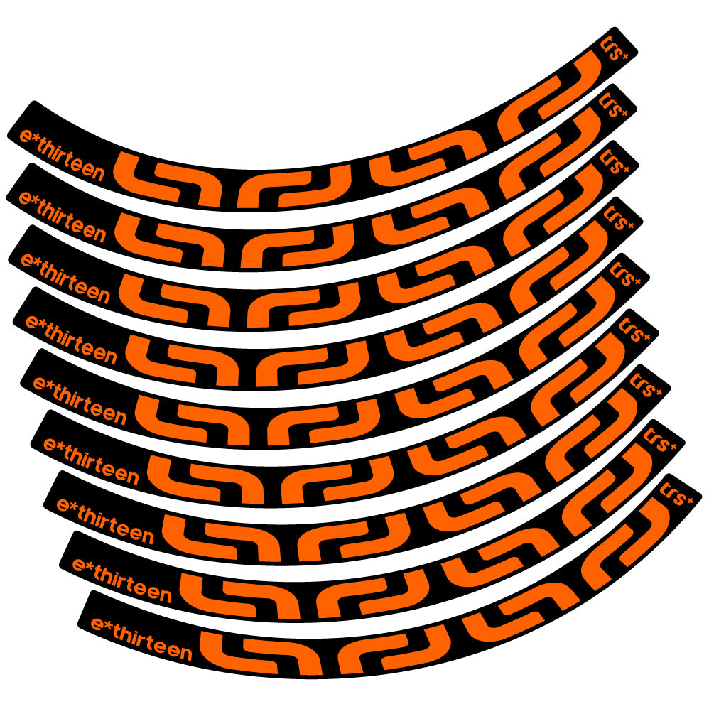 Aufkleber EThirteen TRS 2016, Mountain Wheel, Sticker Vinyl