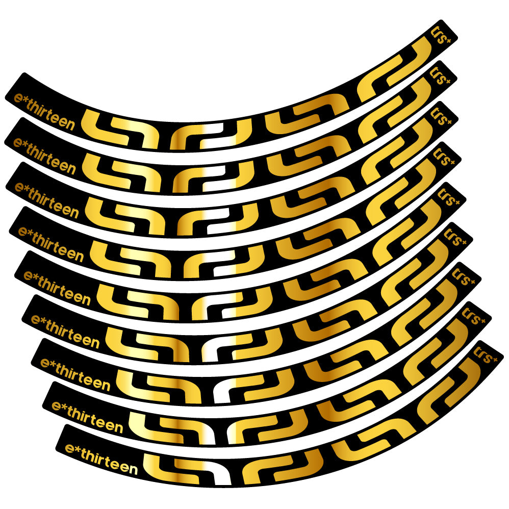 Aufkleber EThirteen TRS 2016, Mountain Wheel, Sticker Vinyl