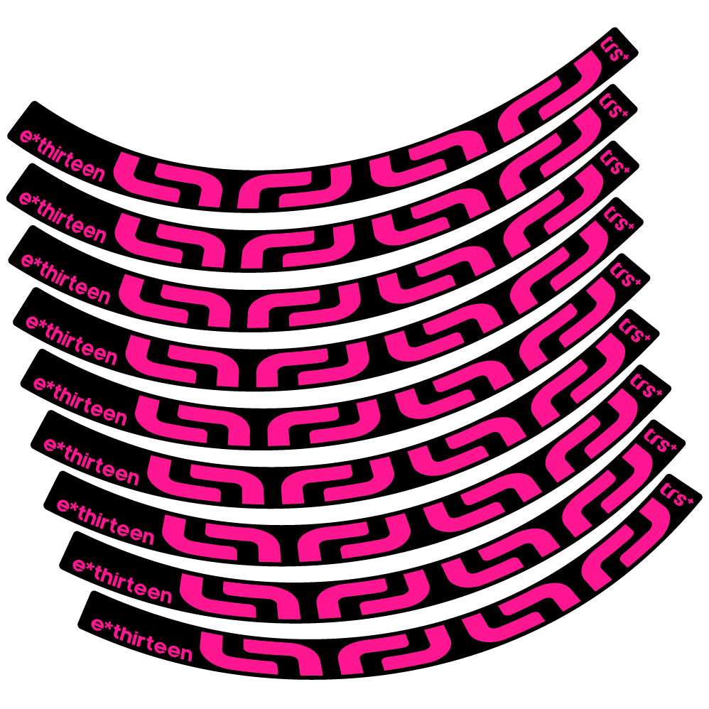 Aufkleber EThirteen TRS 2016, Mountain Wheel, Sticker Vinyl