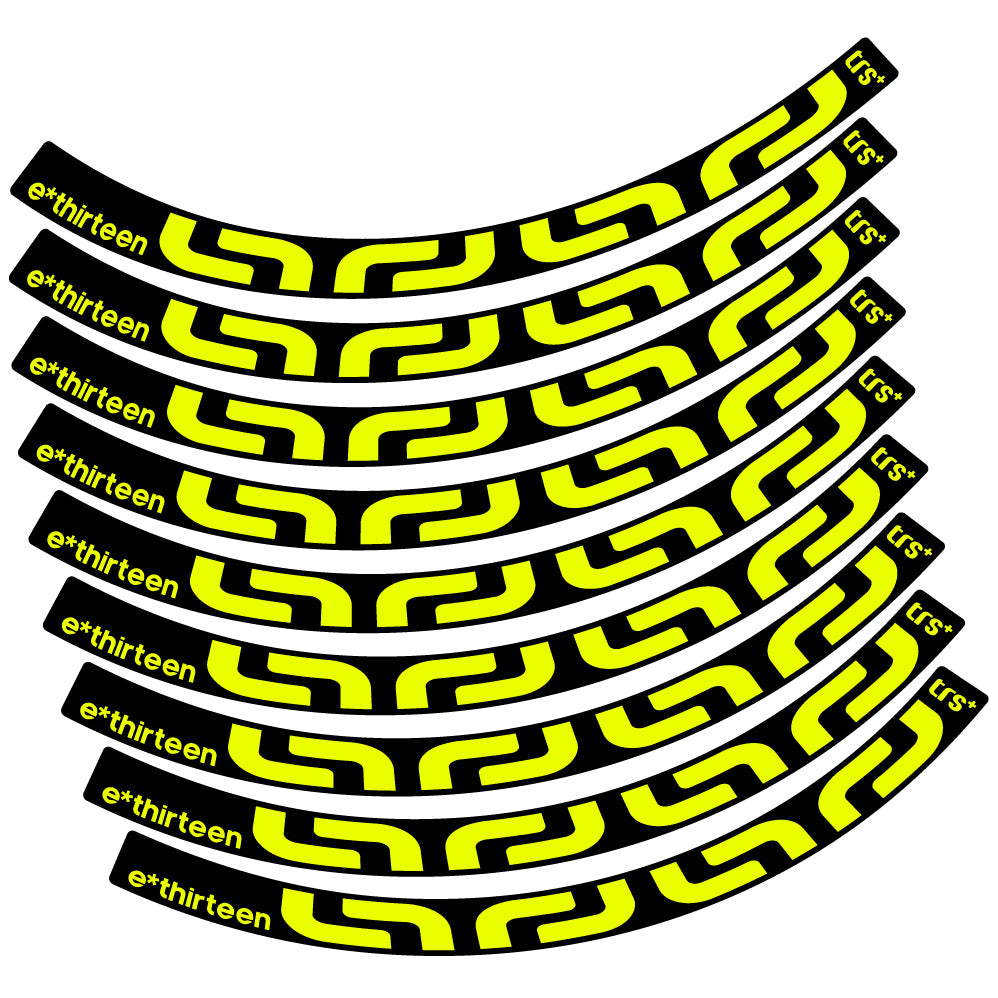 Aufkleber EThirteen TRS 2016, Mountain Wheel, Sticker Vinyl