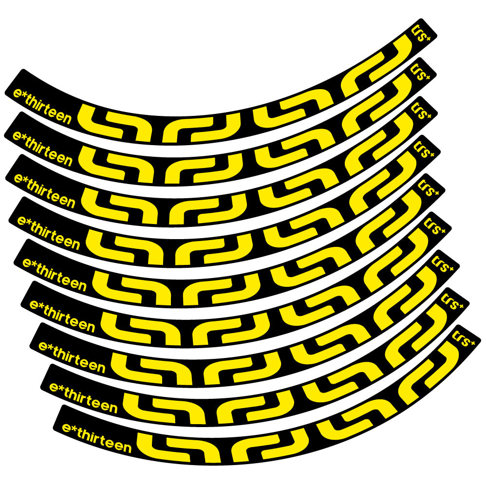 Aufkleber EThirteen TRS 2016, Mountain Wheel, Sticker Vinyl