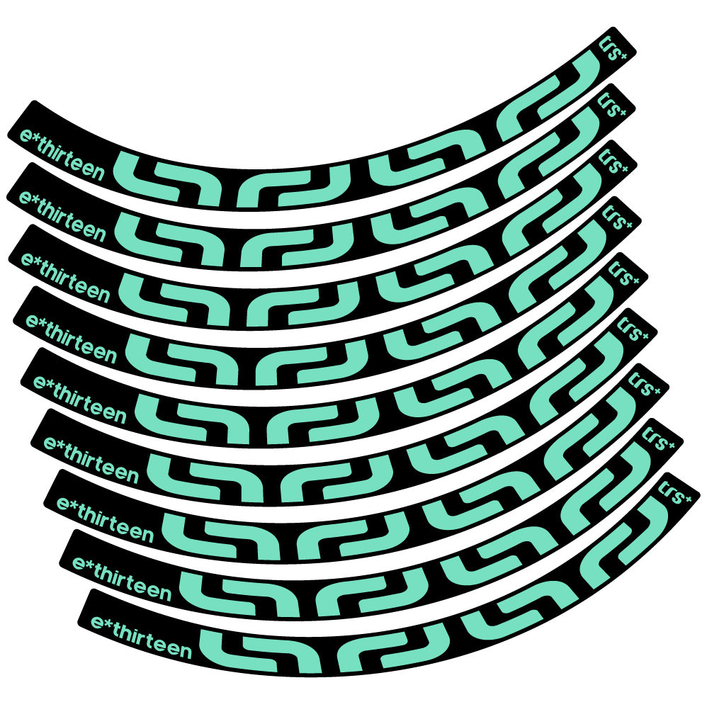Aufkleber EThirteen TRS 2016, Mountain Wheel, Sticker Vinyl