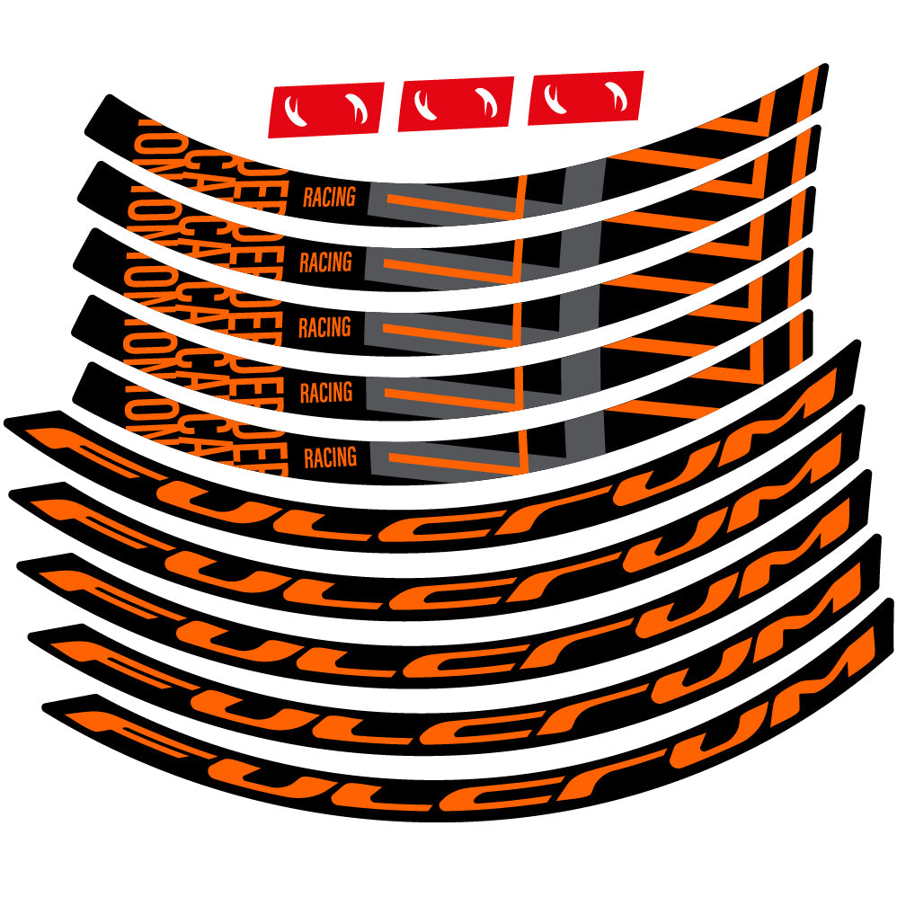 Decal Fulcrum Racing 700 db, Mountain Wheel, Sticker Vinyl