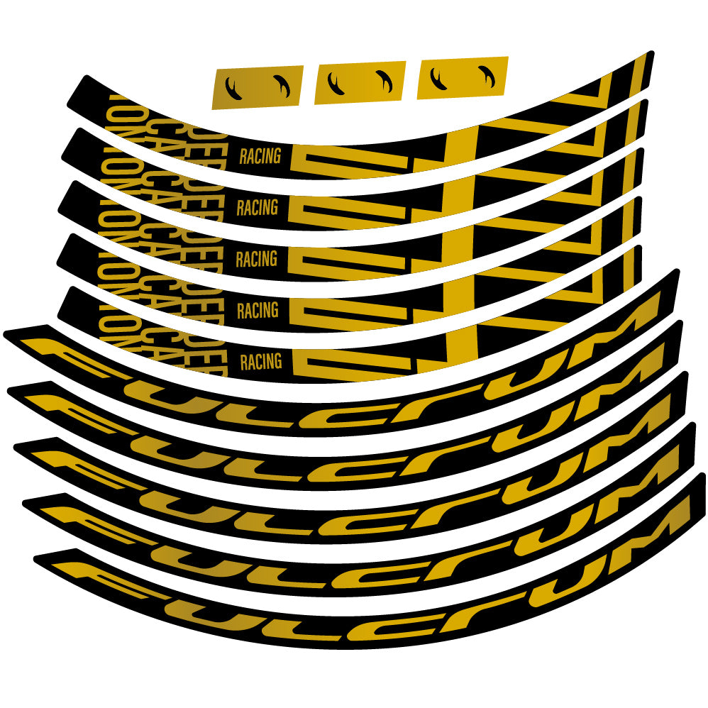 Decal Fulcrum Racing 700 db, Mountain Wheel, Sticker Vinyl
