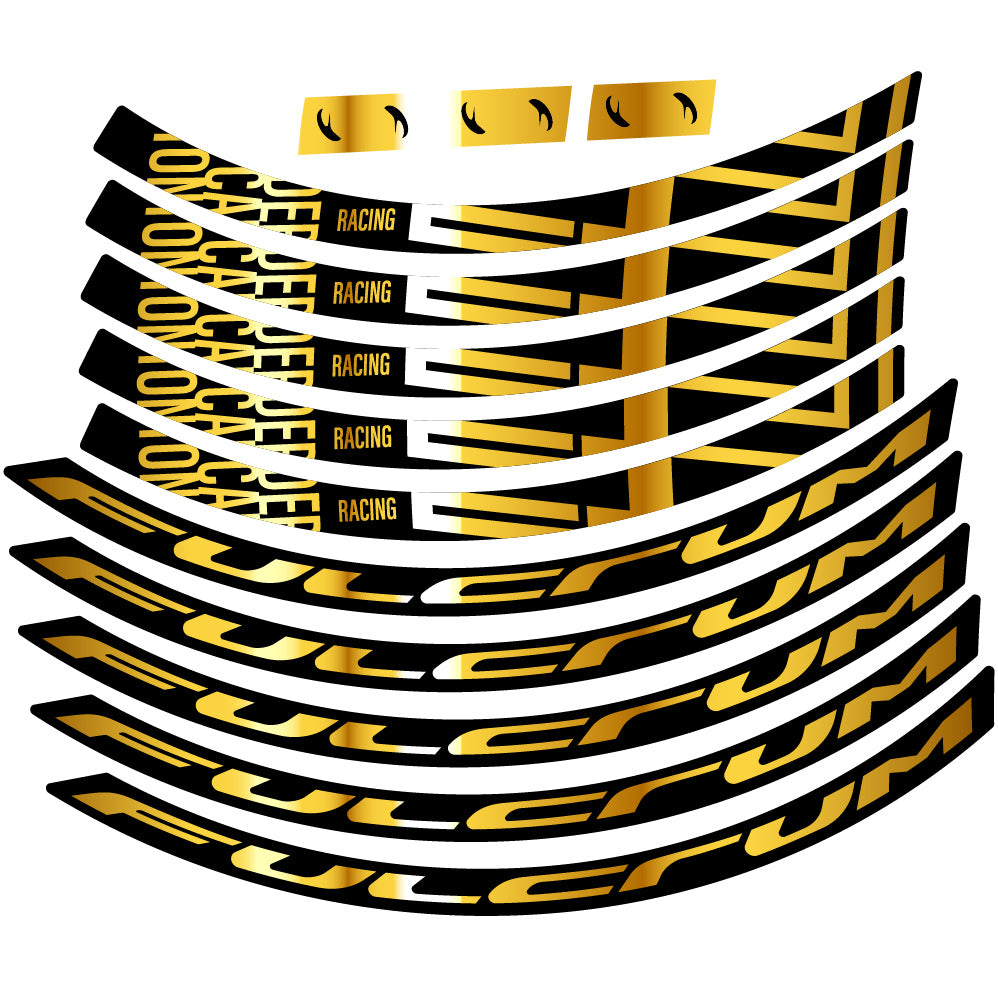 Decal Fulcrum Racing 700 db, Mountain Wheel, Sticker Vinyl