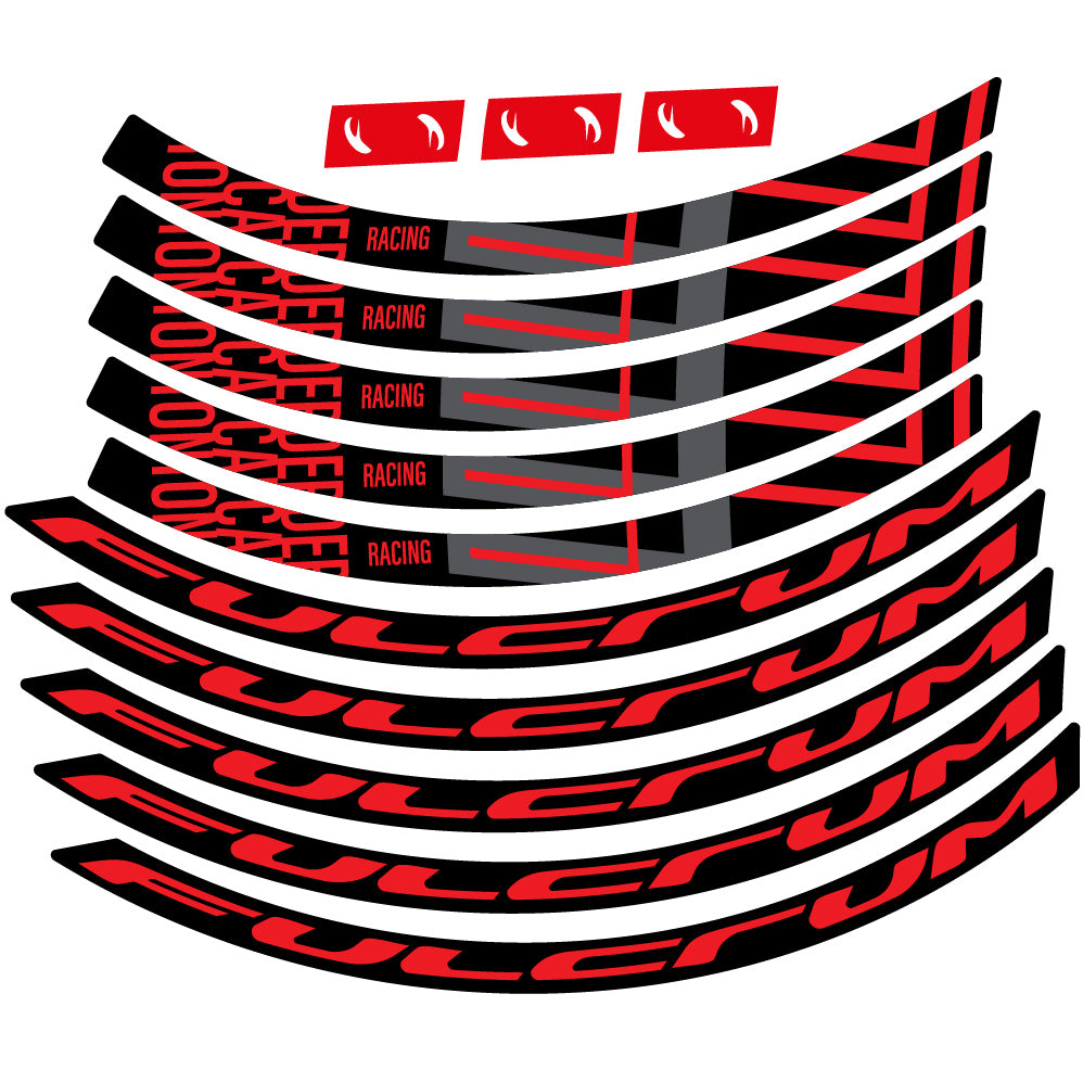 Decal Fulcrum Racing 700 db, Mountain Wheel, Sticker Vinyl