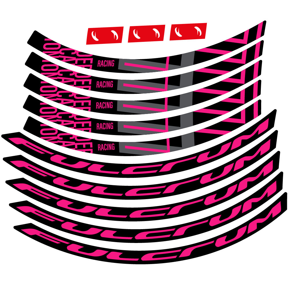 Decal Fulcrum Racing 700 db, Mountain Wheel, Sticker Vinyl