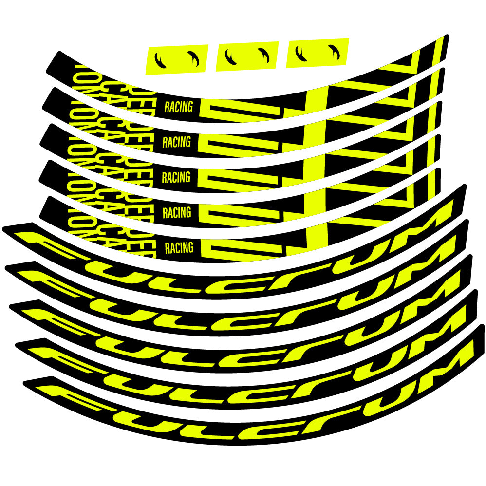 Decal Fulcrum Racing 700 db, Mountain Wheel, Sticker Vinyl
