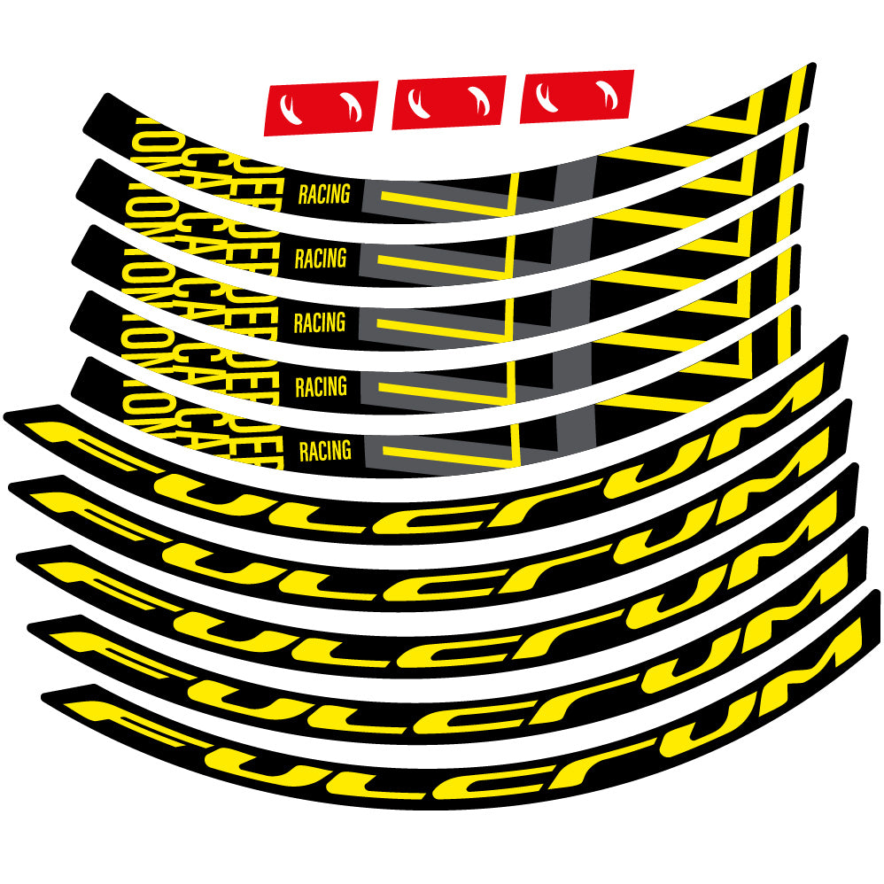 Decal Fulcrum Racing 700 db, Mountain Wheel, Sticker Vinyl