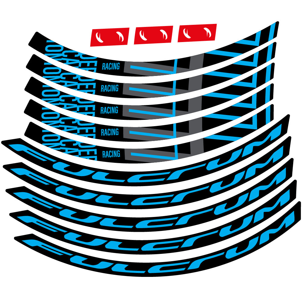 Decal Fulcrum Racing 700 db, Mountain Wheel, Sticker Vinyl