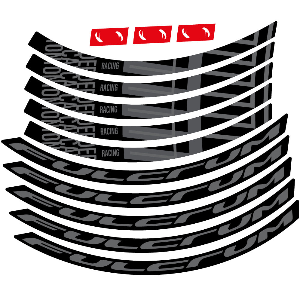 Decal Fulcrum Racing 700 db, Mountain Wheel, Sticker Vinyl