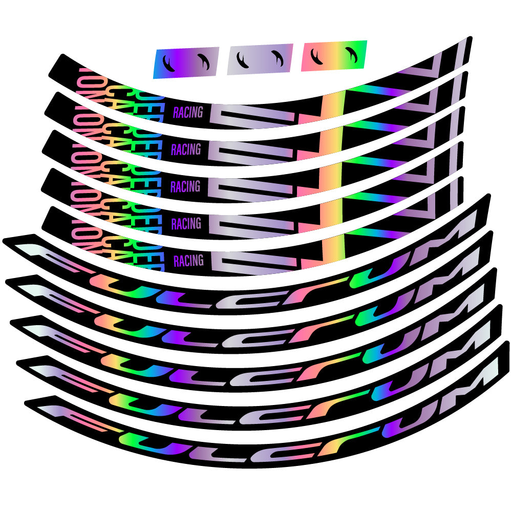 Decal Fulcrum Racing 700 db, Mountain Wheel, Sticker Vinyl