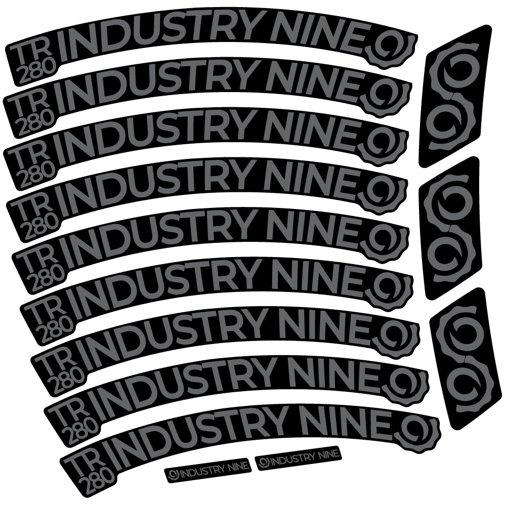 Aufkleber Industry Nine Trail 280 Carbon Mountainbike-Aufkleber Vinyl