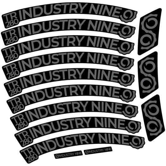 Aufkleber Industry Nine Trail 280 Carbon Mountainbike-Aufkleber Vinyl