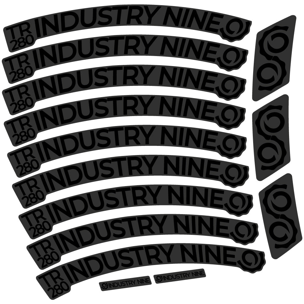 Aufkleber Industry Nine Trail 280 Carbon Mountainbike-Aufkleber Vinyl