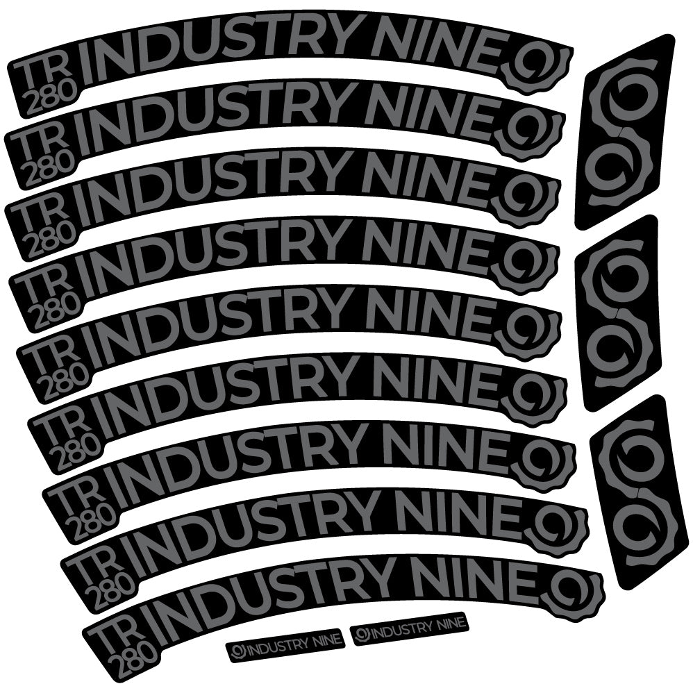 Aufkleber Industry Nine Trail 280 Carbon Mountainbike-Aufkleber Vinyl