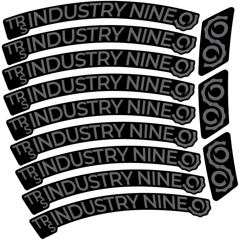 Aufkleber Industry Nine Trail S Carbon Mountainbike-Aufkleber, Vinyl