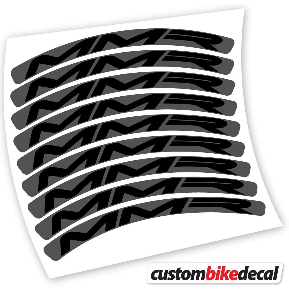Aufkleber MMR, Mountainbikes MTB Sticker Vinyl