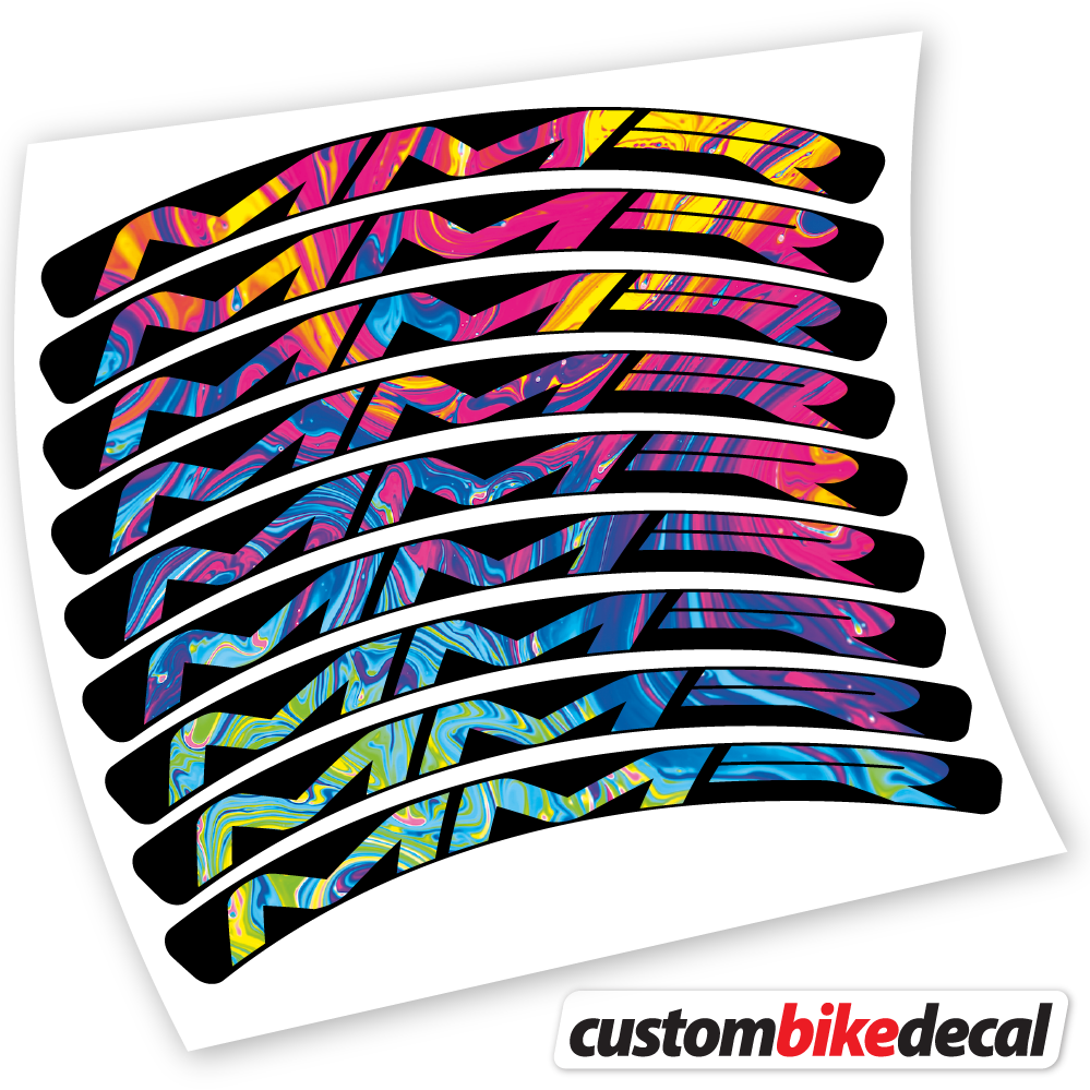 Aufkleber MMR, Mountainbikes MTB Sticker Vinyl