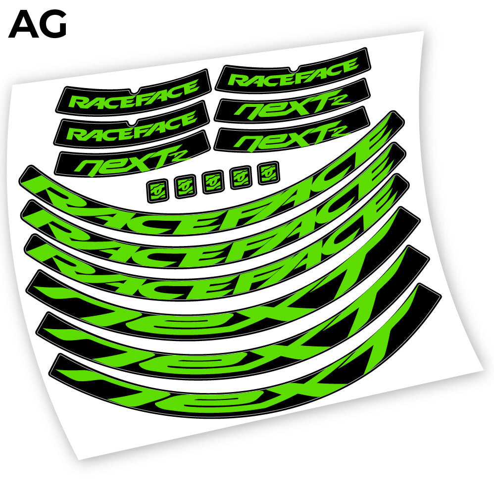 Aufkleber RaceFace Next R, Mountainbikes, Vinyl-Aufkleber