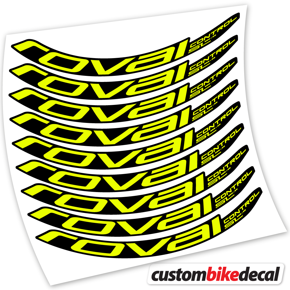 Aufkleber Roval Control SL 2019, Mountainbikes MTB Sticker Vinyl
