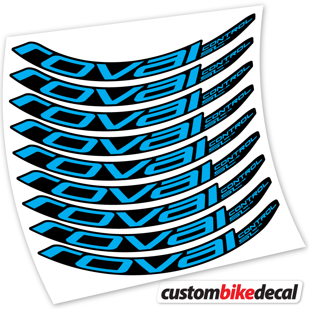 Aufkleber Roval Control SL 2019, Mountainbikes MTB Sticker Vinyl