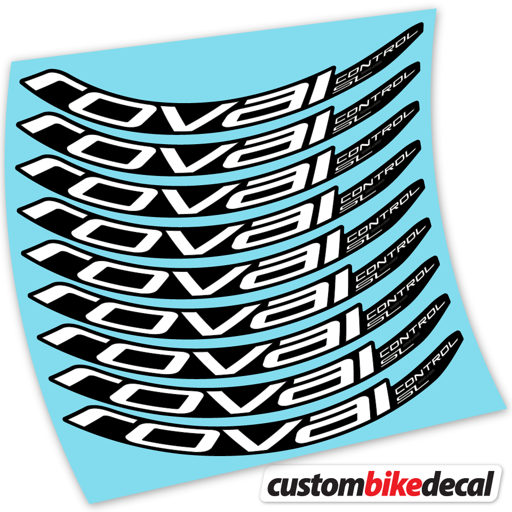 Aufkleber Roval Control SL 2019, Mountainbikes MTB Sticker Vinyl