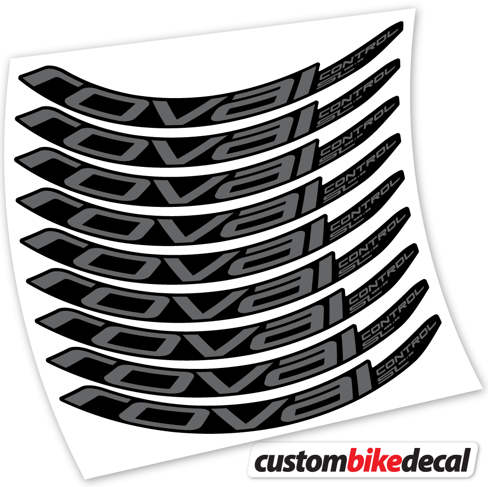 Aufkleber Roval Control SL 2019, Mountainbikes MTB Sticker Vinyl