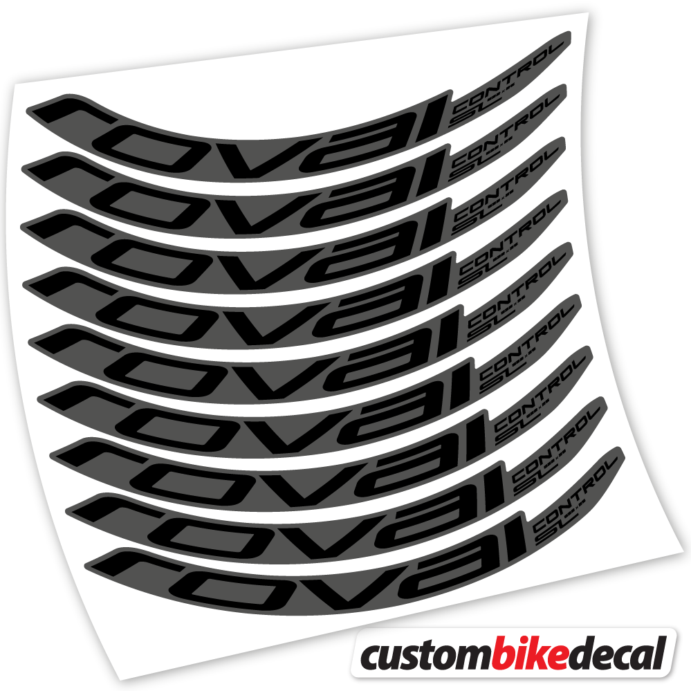 Aufkleber Roval Control SL 2019, Mountainbikes MTB Sticker Vinyl