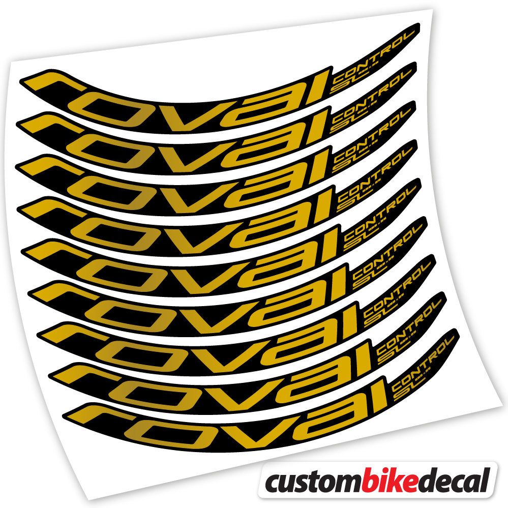 Aufkleber Roval Control SL 2019, Mountainbikes MTB Sticker Vinyl