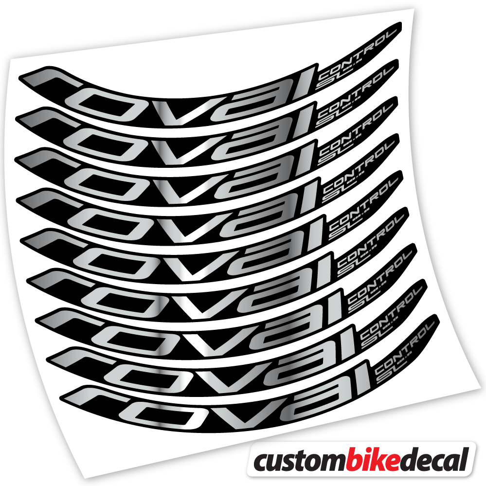 Aufkleber Roval Control SL 2019, Mountainbikes MTB Sticker Vinyl