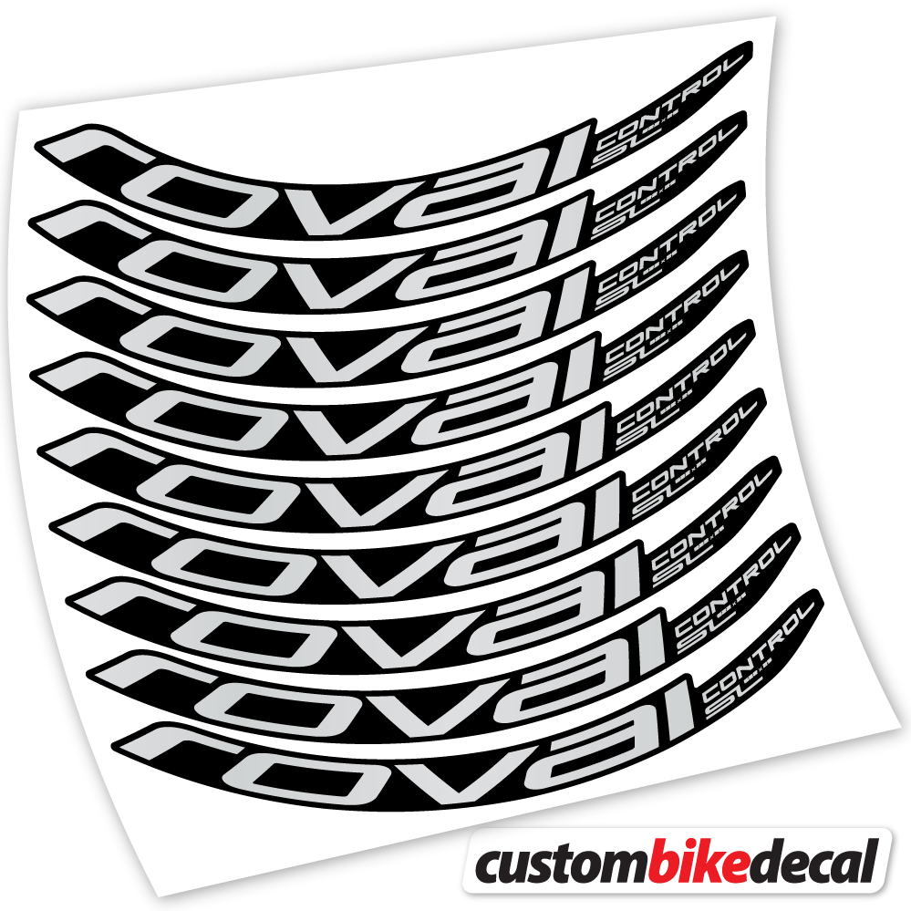 Aufkleber Roval Control SL 2019, Mountainbikes MTB Sticker Vinyl