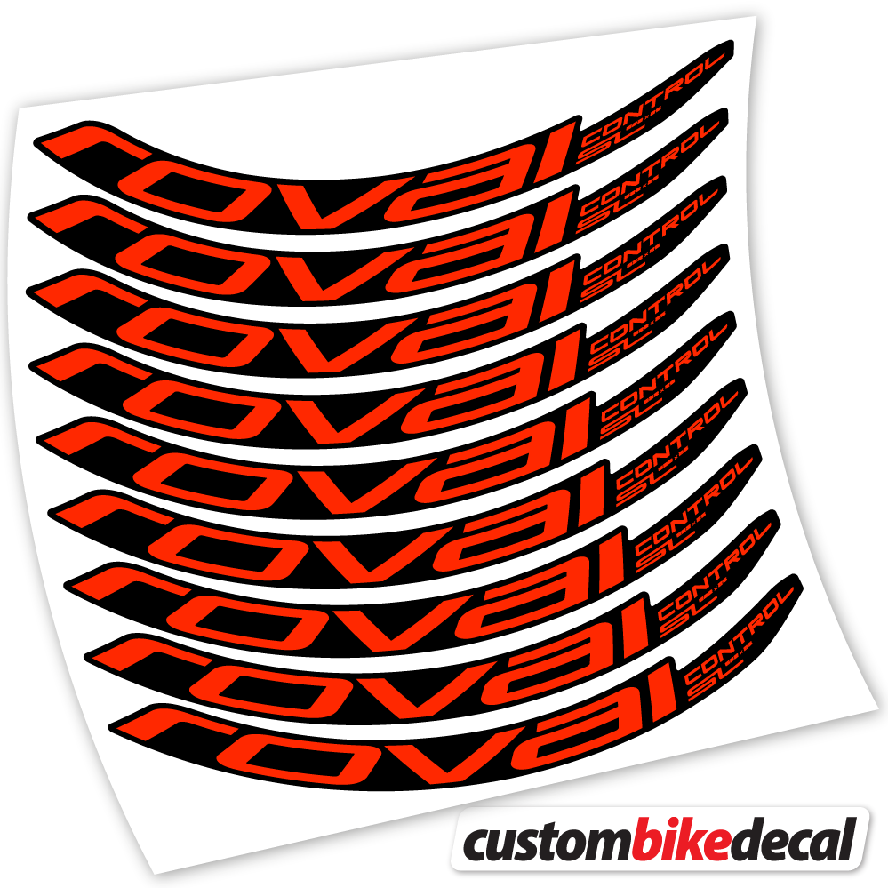 Aufkleber Roval Control SL 2019, Mountainbikes MTB Sticker Vinyl