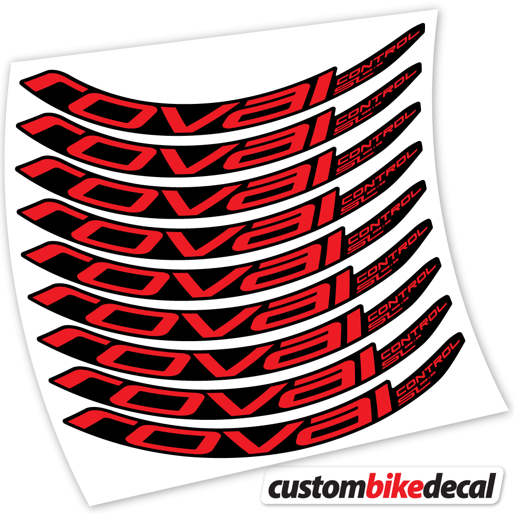 Aufkleber Roval Control SL 2019, Mountainbikes MTB Sticker Vinyl