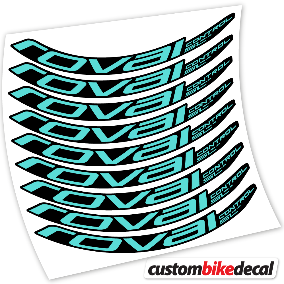 Aufkleber Roval Control SL 2019, Mountainbikes MTB Sticker Vinyl
