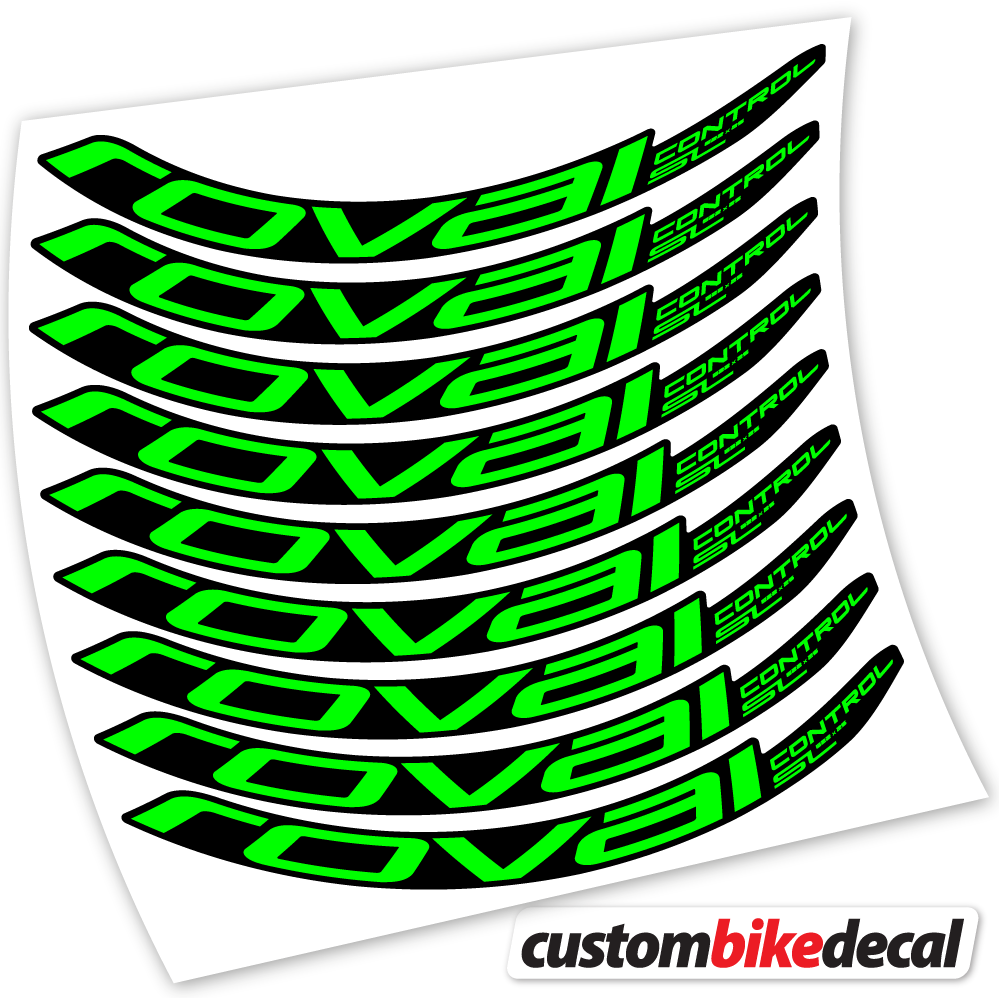 Aufkleber Roval Control SL 2019, Mountainbikes MTB Sticker Vinyl