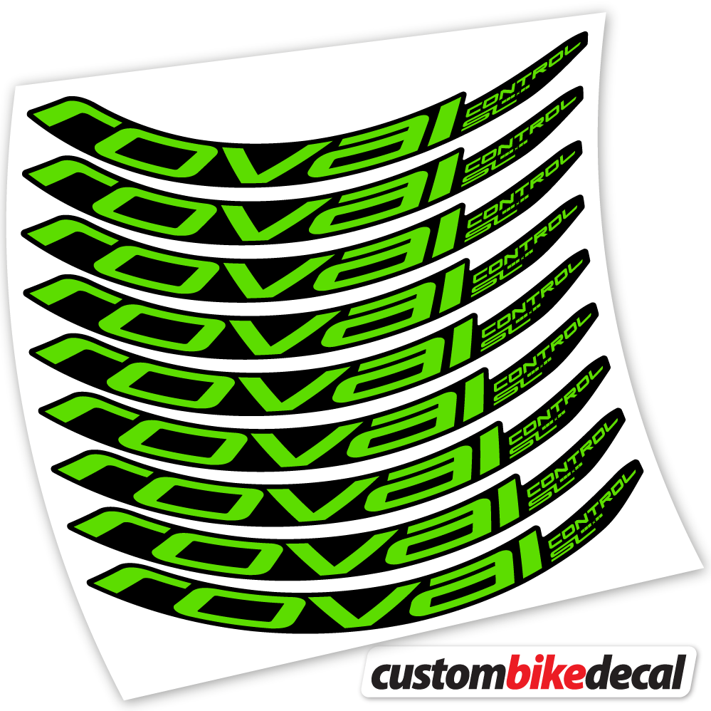 Aufkleber Roval Control SL 2019, Mountainbikes MTB Sticker Vinyl
