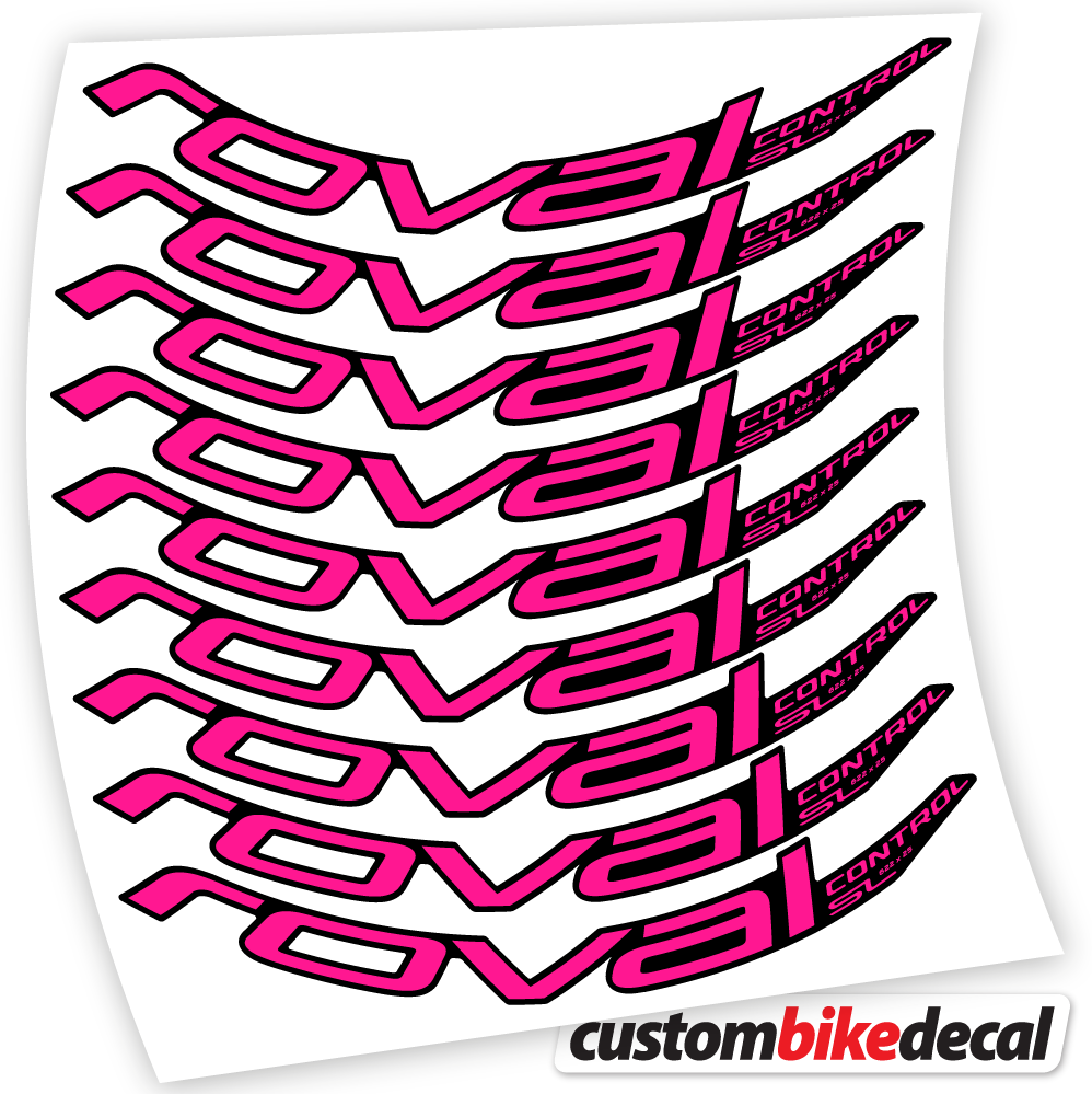 Decal Roval Control SL 2020, Mountain Wheel Bikes MTB 29 Sticker vinyl