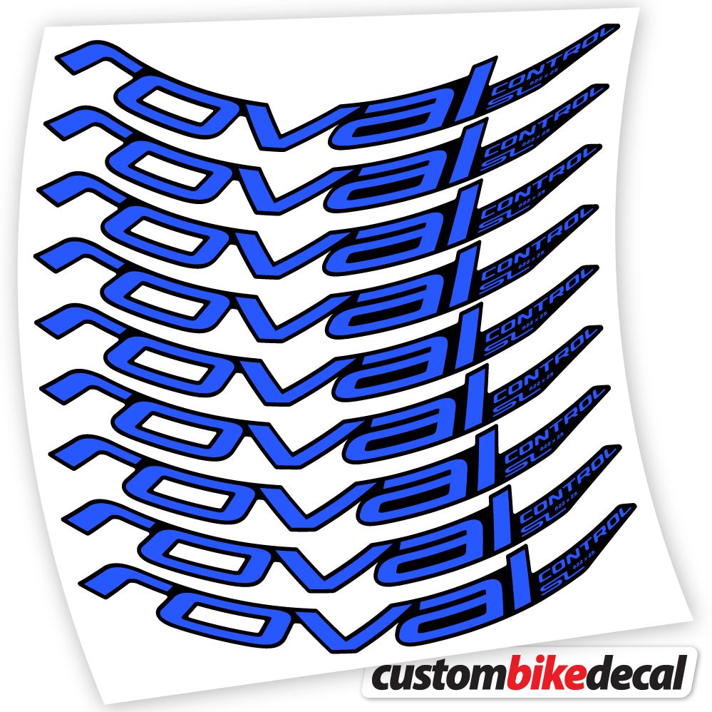 Decal Roval Control SL 2020, Mountain Wheel Bikes MTB 29 Sticker vinyl