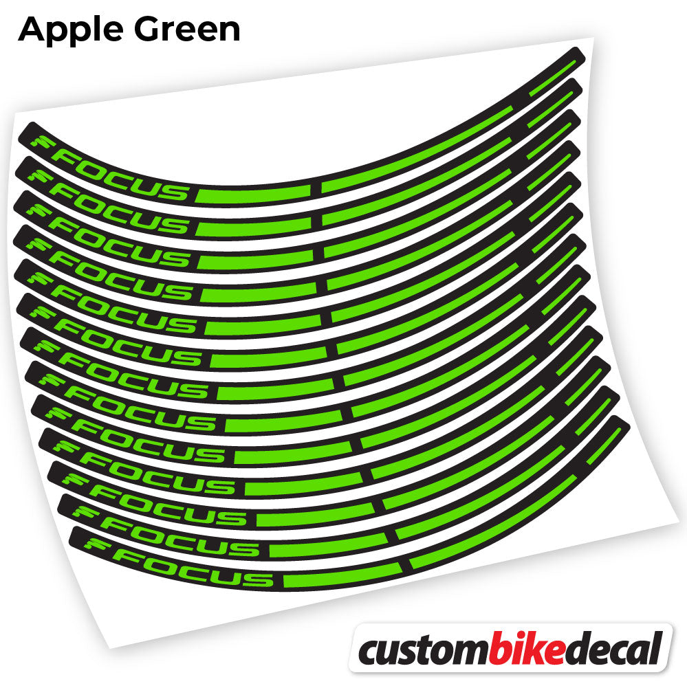 Decal, Focus, Mountain Wheel Bikes Sticker Vinyl