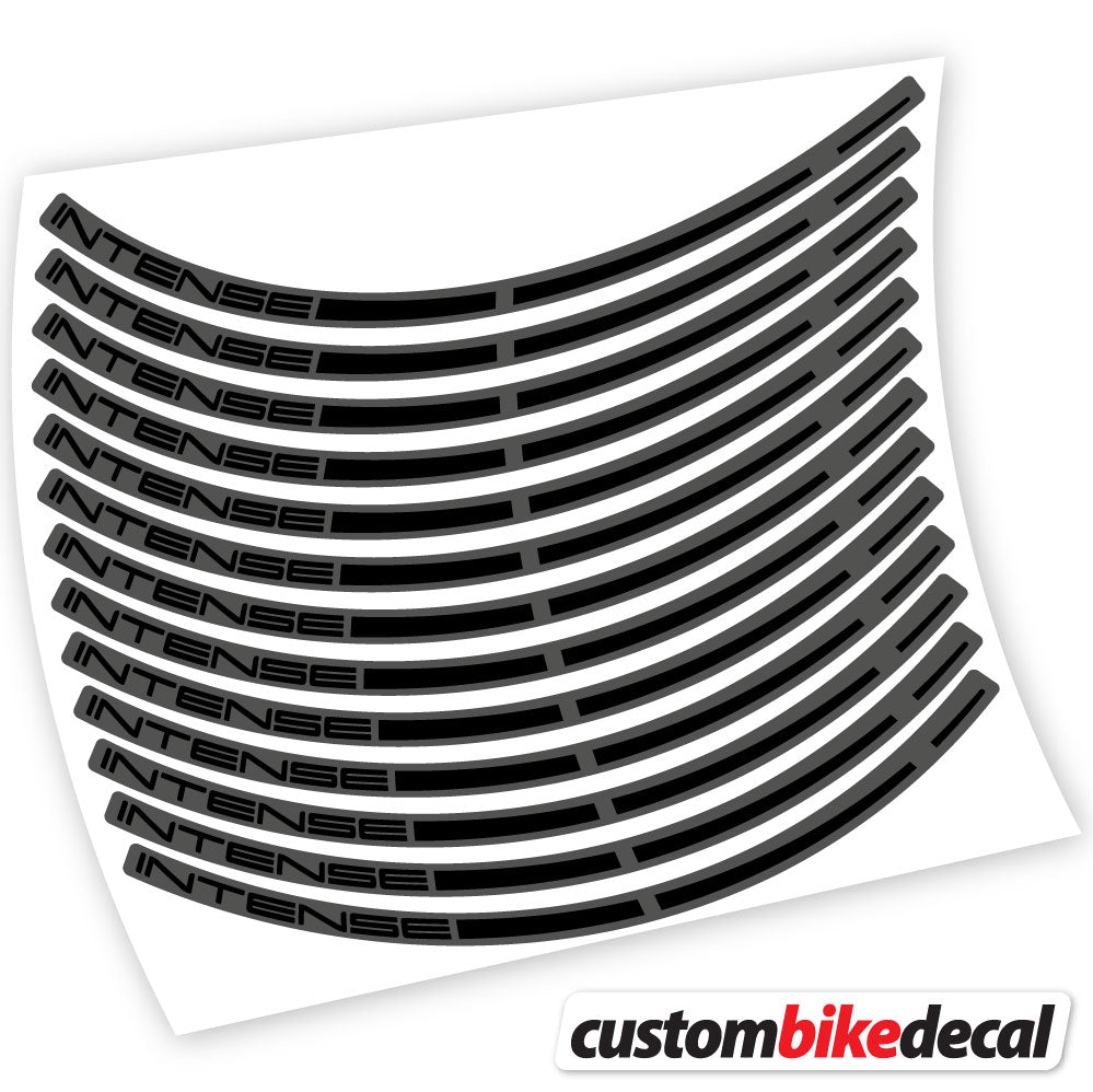 Decal, Intense, Mountain Wheel Bikes Sticker Vinyl