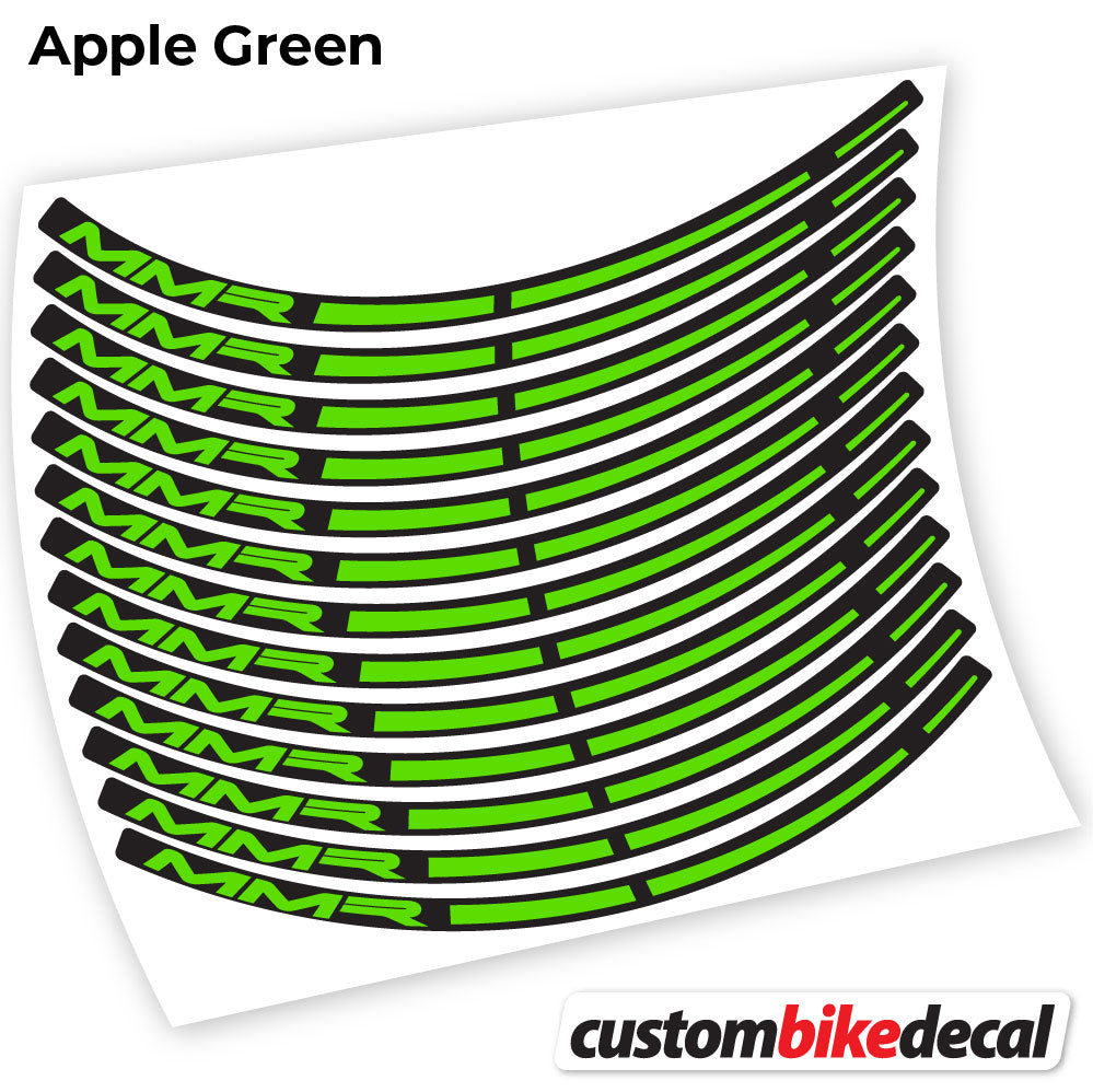 Decal, MMR, Mountain Wheel Bikes Sticker Vinyl